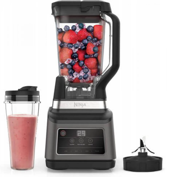 בלנדר נינג'ה 2 ב-1 Ninja Nutri Auto-iQ BN750