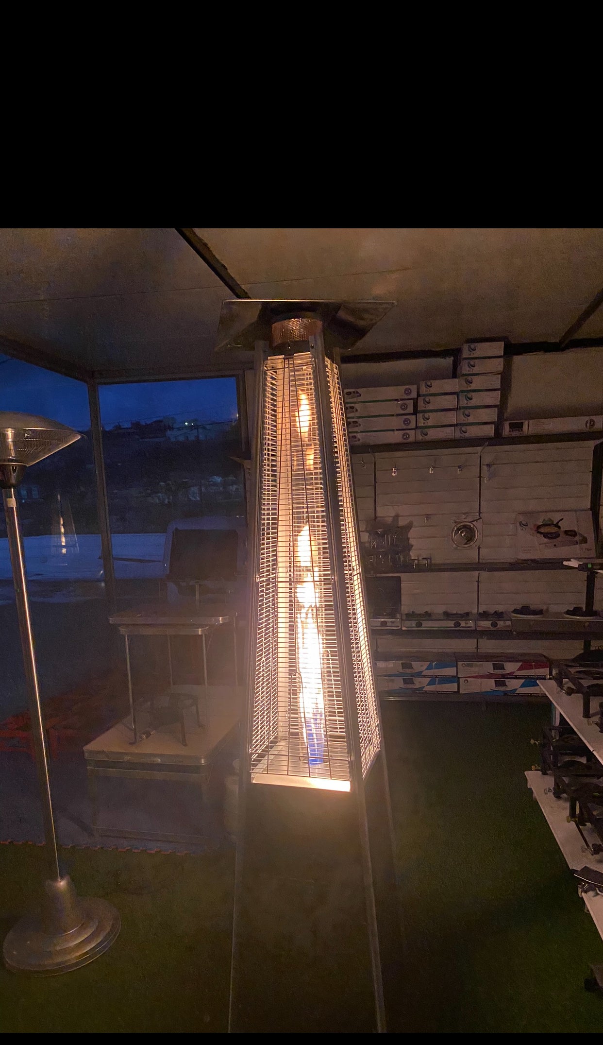 פטריית חימום גז פירמידה