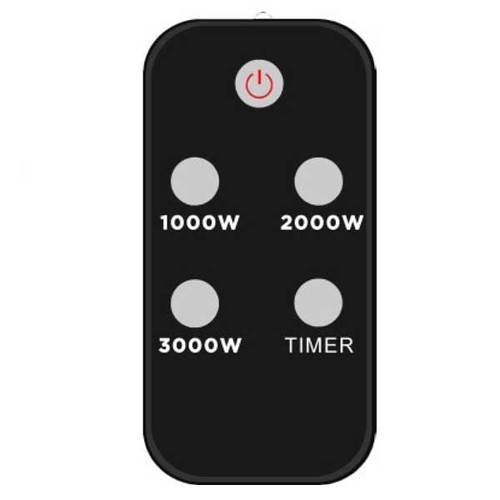 תנור חימום עם שלט W3000