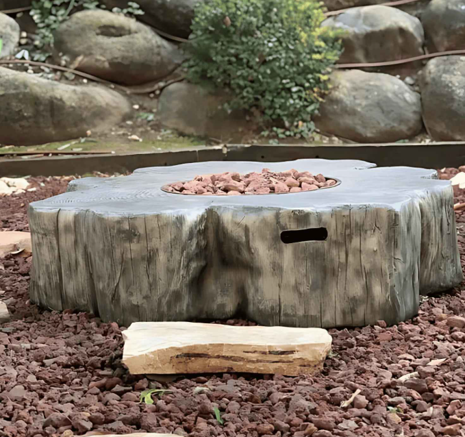 שולחן אש מעוצב דגם Wood
