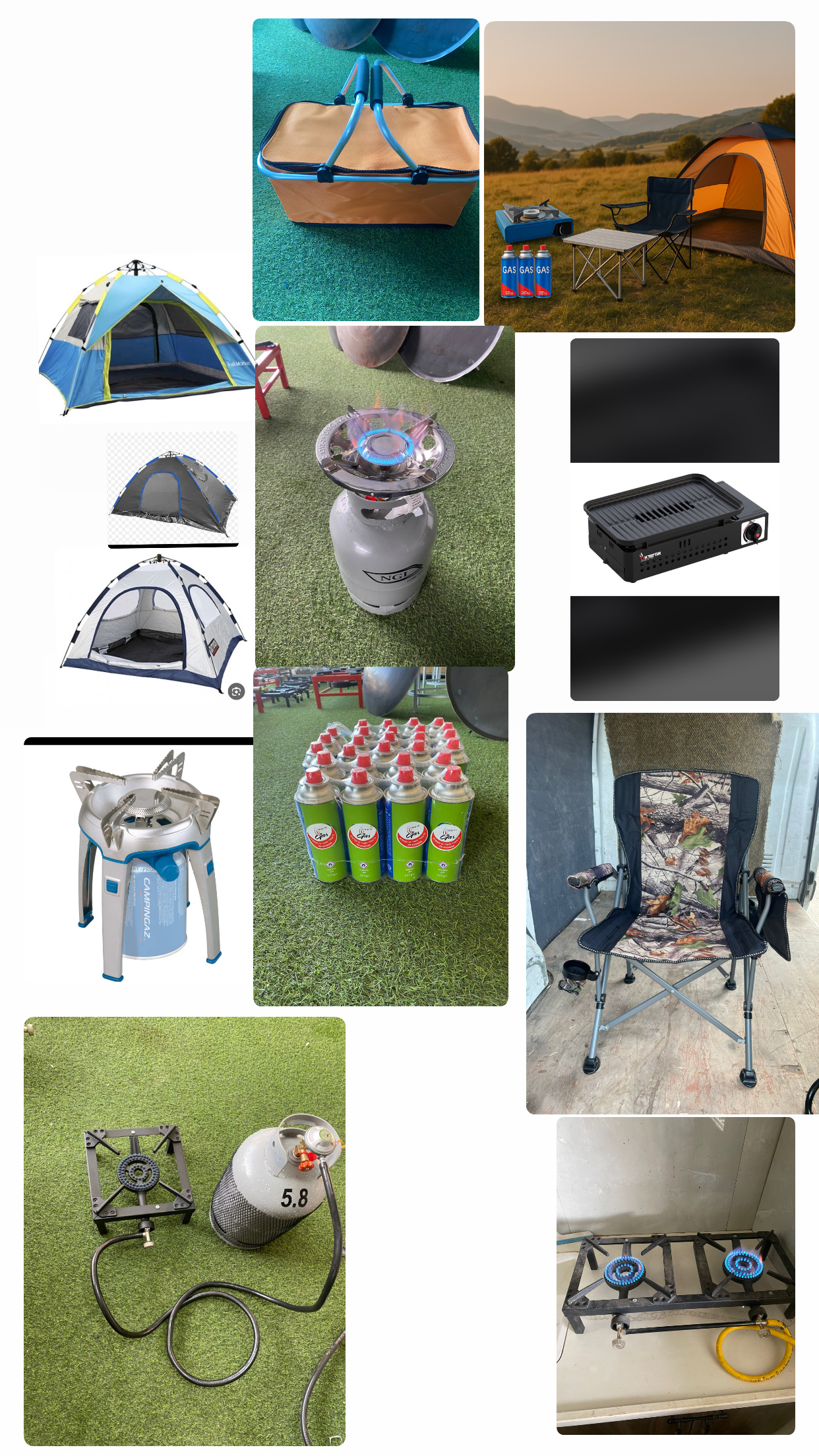 ציוד טיולים וקמפינג