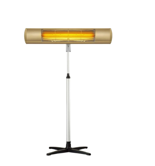 מקרן חום מעוצב "סידני" (2000W) – זהב