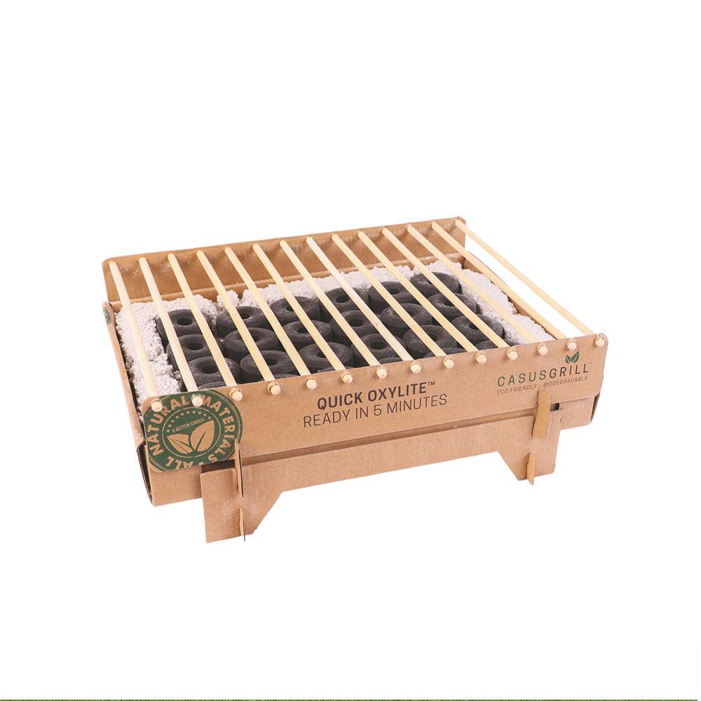 גריל חד־פעמי אקולוגי CASUSGRILL – מוכן לצלייה תוך 5 דקות!
